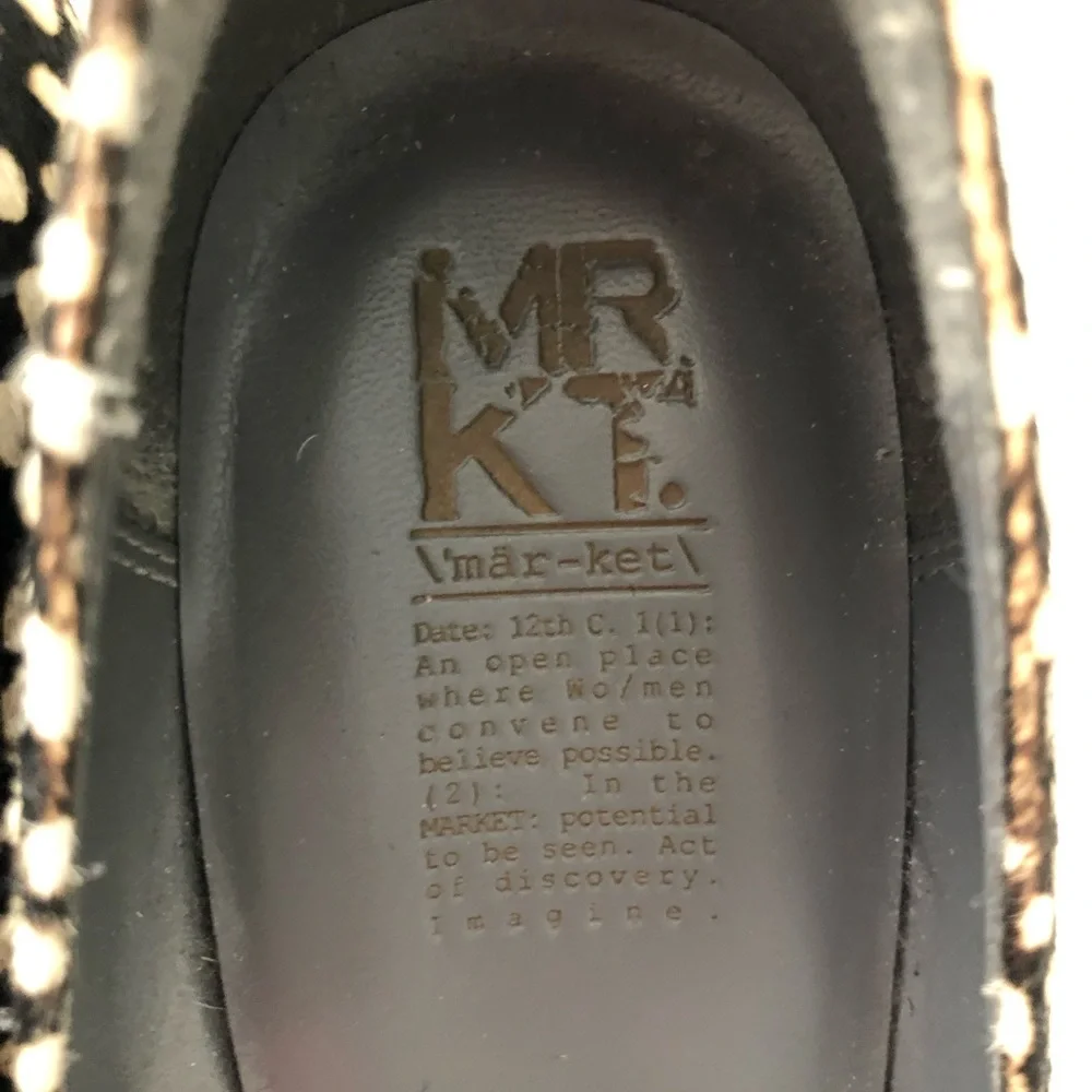 MRKT Oreo Platform Heels